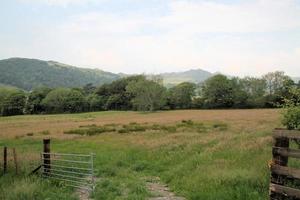 Une vue sur le Lake District en Cumbrie près de Coniston photo