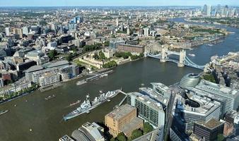 une vue aérienne de londres photo