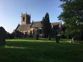 Une vue de l'église d'Ashley près de Market Drayton photo