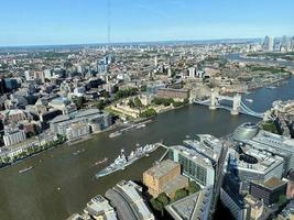 une vue aérienne de londres photo