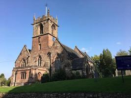 Une vue de l'église d'Ashley près de Market Drayton photo