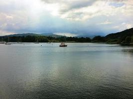 Une vue sur le Lake District en Cumbrie près de Coniston photo