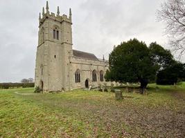 Une vue de l'église des champs de bataille près de Shrewsbury photo