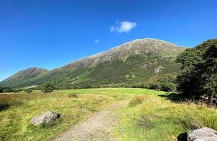 une vue sur la campagne écossaise près de ben nevis photo