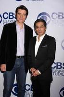 los angeles, 19 mai - goran visnjic, hiroyuki sanada à la soirée d'été cbs à l'hôtel london le 19 mai 2014 à west hollywood, ca photo