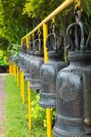 la cloche dans le temple, thaïlande