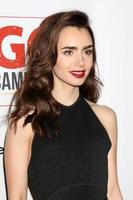 Los angeles, nov 5 - lily collins au 10e gala annuel de la campagne go au manuela chez hauser wirth et schimmel le 5 novembre 2016 à los angeles, ca photo