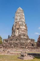 Wat ratchaburana ratchaworawihan à ayutthaya thailande photo