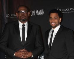 los angeles, 25 février - forest whitaker, michael ealy au 2e dîner annuel icon mann power à l'hôtel péninsule le 25 février 2014 à beverly hills, ca photo