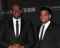 los angeles, 25 février - forest whitaker, michael ealy au 2e dîner annuel icon mann power à l'hôtel péninsule le 25 février 2014 à beverly hills, ca photo