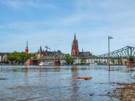 vue hdr de francfort, allemagne photo