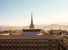 vue aérienne hdr de turin photo