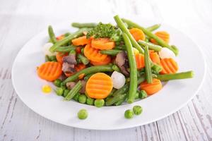 assiette de légumes photo