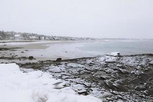 hiver sur la plage photo