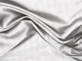 tissu blanc esthétique avec des vagues photo