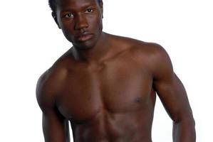 jeune, mâle américain africain photo