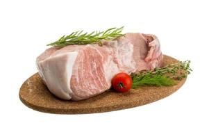 viande de porc crue photo