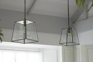 lustre, lampe de style moderne photo