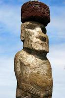 ahu tongariki, moai à l'île de pâques