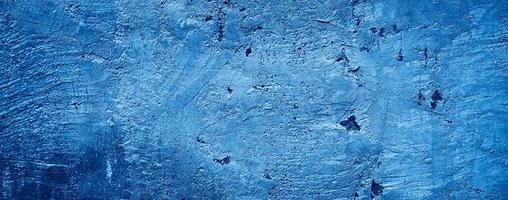 fond de mur en béton de ciment de texture bleue abstraite photo