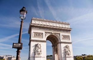 paris - arc de triomphe photo