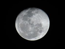 gros plan de la lune photo