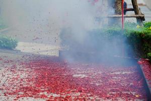 le cracker rouge de Chine est exploré photo