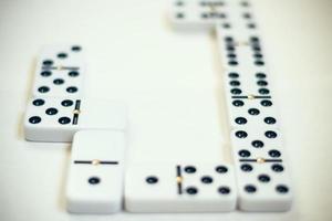 jeu de stratégie de dominos photo