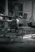 chaise dans une usine photo