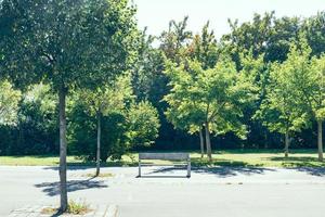 banc dans le citypark photo