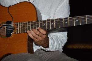 accords d'une guitare classique photo