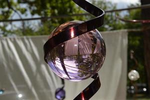 zoom sur une boule de cristal photo