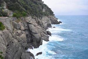 la mer méditerranée après la tempête photo