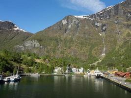 le village de flam en norvège photo