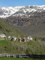 flam en norvège photo