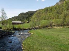 flam en norvège photo