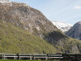 flam en norvège photo