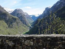 le village de flam en norvège photo