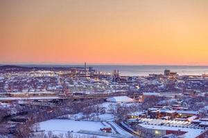 New Haven City skyline du centre-ville paysage urbain du Connecticut, États-Unis photo