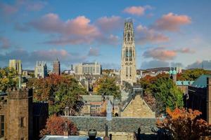 New Haven City skyline du centre-ville paysage urbain du Connecticut, États-Unis photo