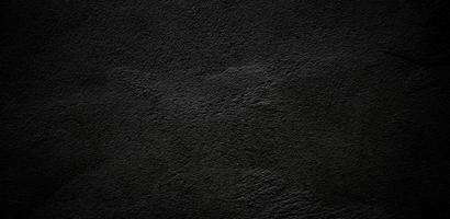 fond de texture de béton de pierre noire de mur effrayant, texture de ciment d'horreur noir gris foncé pour le fond photo