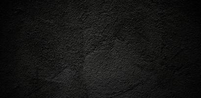 fond de texture de béton de pierre noire de mur effrayant, texture de ciment d'horreur noir gris foncé pour le fond photo