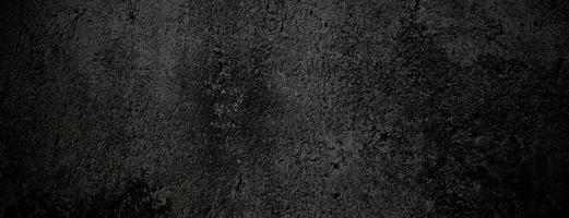 fond de texture de béton de pierre noire. ciment noir gris foncé pour le fond. photo