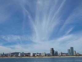 la ville de barcelone en espagne photo