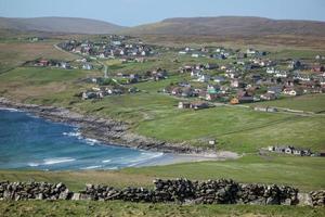 lerwick et les îles shetland photo