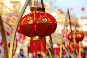 lanternes chinoises, nouvel an chinois. photo