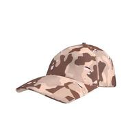 Casquette militaire isolé sur fond blanc photo