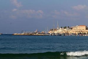 22. 09. 2018 . la ville d'acre est une ancienne forteresse et un port sur la mer méditerranée dans le nord d'israël. photo