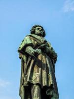 hdr beethoven denkmal 1845 à bonn photo