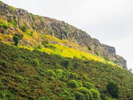 hdr arthur's seat à edimbourg photo